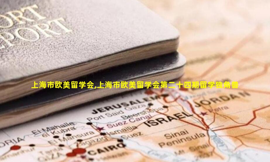 上海市欧美留学会,上海市欧美留学会第二十四期留学独角兽
